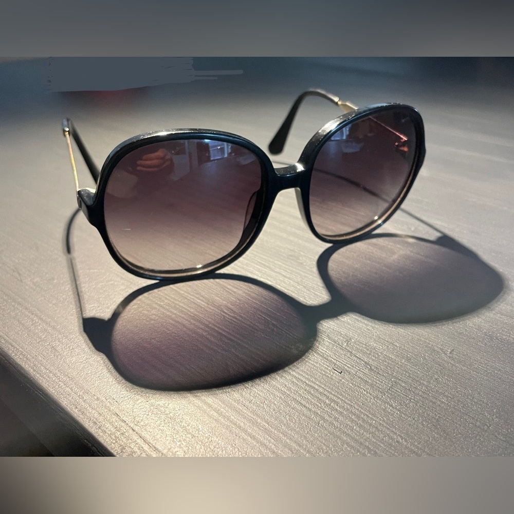 Kate Spade Hello Sunshine Vintage Sunglasses in black & gold
